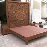 Dynasty Solid Wood Open-Frame Bed