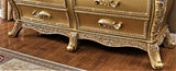 Reyna Metallic Antique Gold  Traditional Dresser