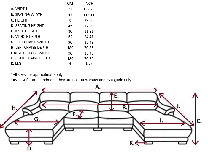 Max Grand Double Chaise Sofa