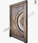 KRYSTALA Crescent Moon Window & Rocket Handle Door