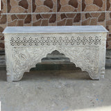 Mehrab Style Carved Hall Table