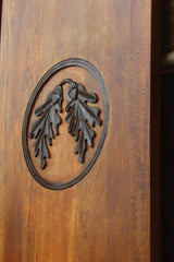 BANAWE Hand Carved Oak Leaf Door