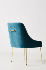 Velvet Elowen Dining Chair without Arm Rest