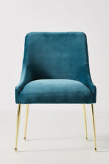 Velvet Elowen Dining Chair without Arm Rest