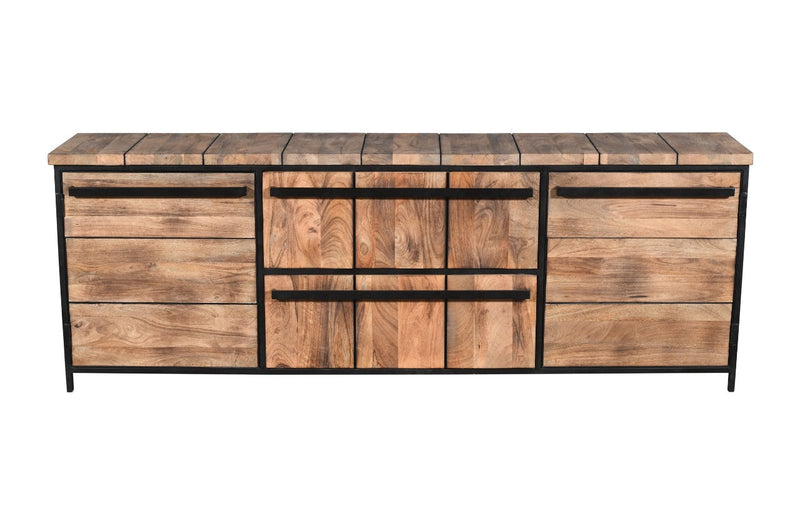 Nadia Mango Wood TV Console