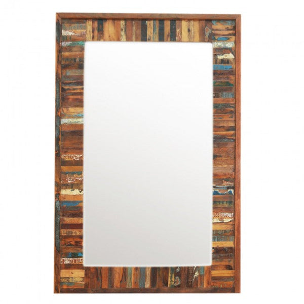 Reclaimed Wood Wall Mirror Frame