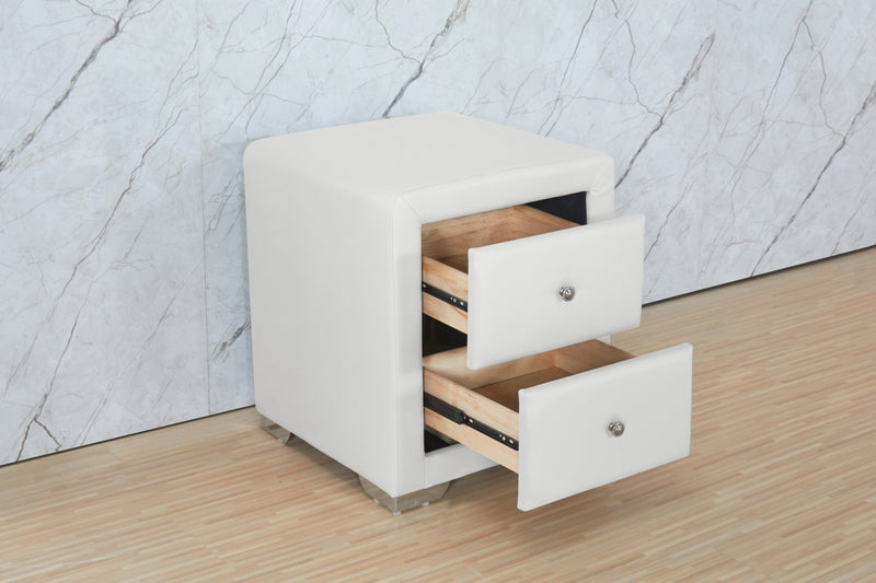 HFNS1 Upholstered Bedside Bed Table