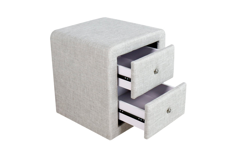 HFNS1 Upholstered Bedside Bed Table