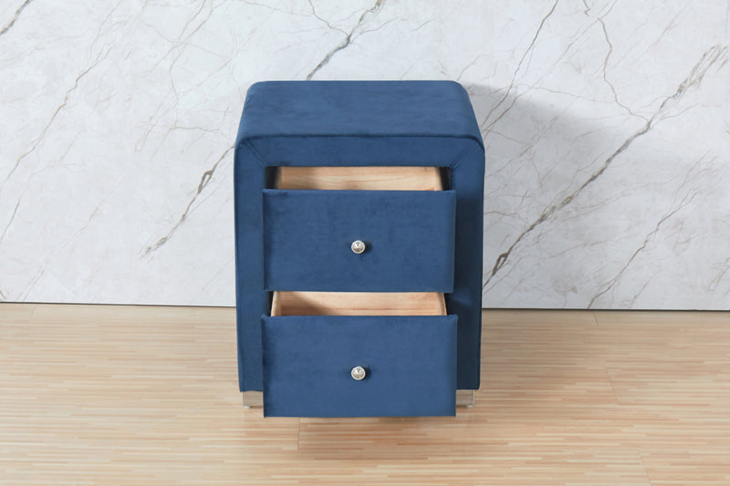 HFNS1 Upholstered Bedside Bed Table