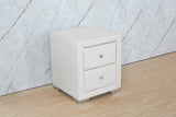 HFNS1 Upholstered Bedside Bed Table