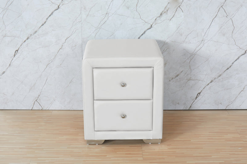 HFNS1 Upholstered Bedside Bed Table