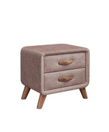 HFNS2 Upholstered Bedside Bed Table