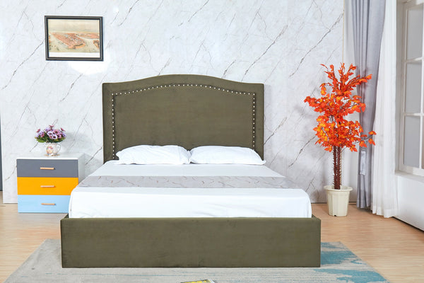 HF1617 Upholstered Bed Frame