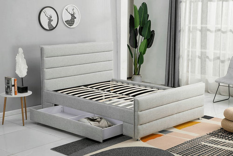 HF1615D Upholstered Bed Frame