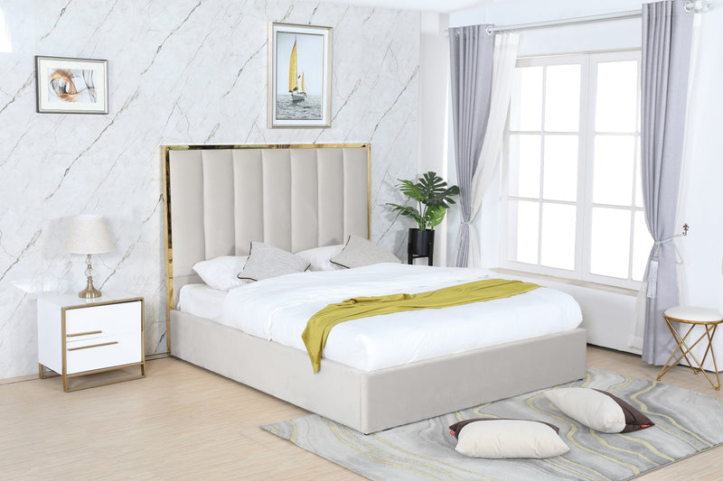 HF1901 Upholstered Bed Frame