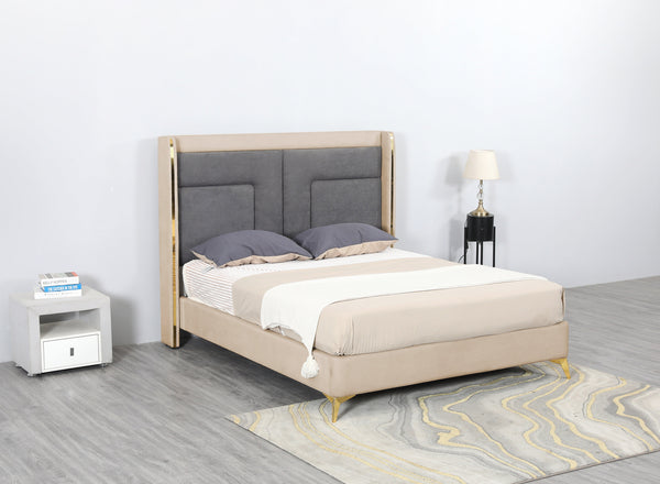 HF2203 Upholstered Bed Frame