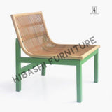 Rattan H - Low Chair 1