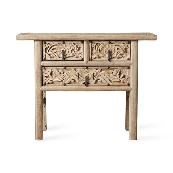 Rasruman Hand carved solid wood Hall Table