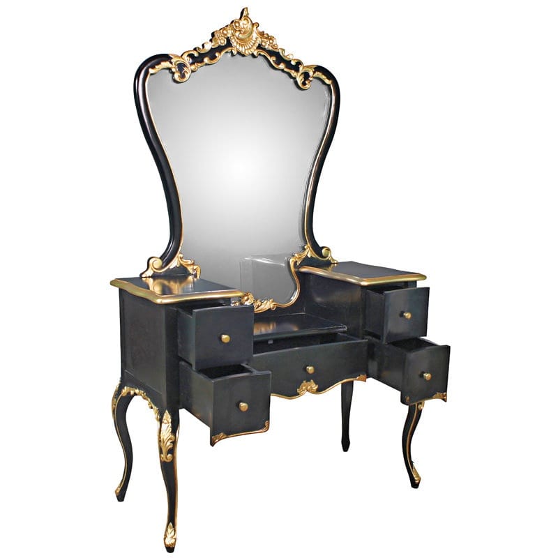 Royal Vanity - Black With Gold