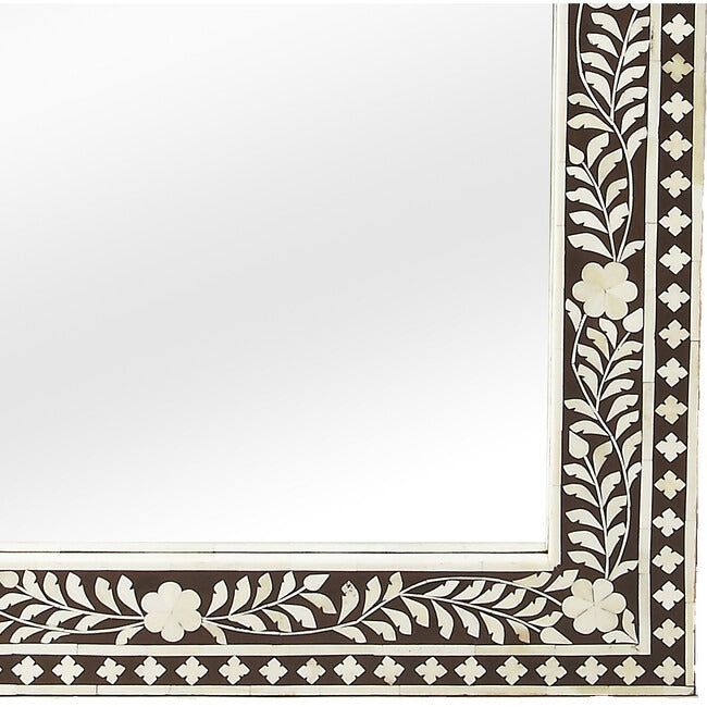 Arabian Bone Inlay Mirror Frame