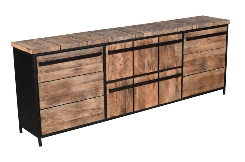 Nadia Mango Wood TV Console