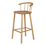 CAINTA Handmade Hardy Bar Stool w/ Back