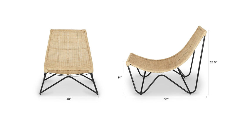 KOTA Rattan Lounge Chair