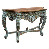 Hand Carved Hall Table