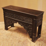 Mehrab Style Carved Hall Table