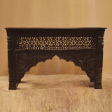 Mehrab Style Carved Hall Table