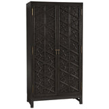 LUNA Hand Carved Armoire/Wardrobe/Cabinet