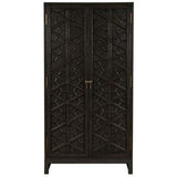 LUNA Hand Carved Armoire/Wardrobe/Cabinet