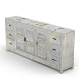 Nirvana Whitewash Timber Sideboard XL