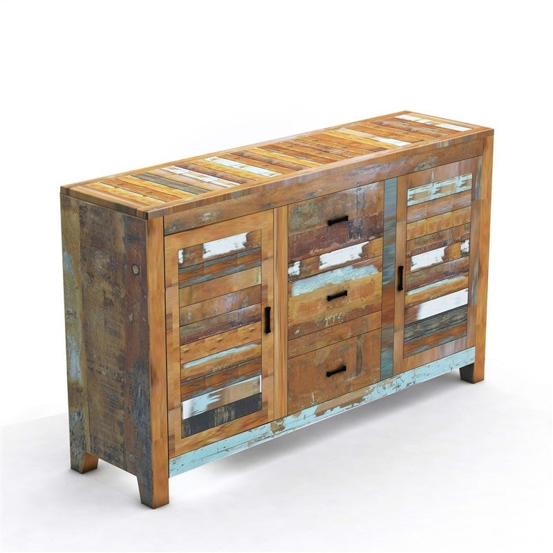 Nirvana Timber Wood Storage Sideboards & Cabinets Multicolor