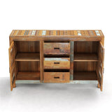 Nirvana Timber Wood Storage Sideboards & Cabinets Multicolor